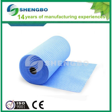 2014 Factory Direct Sales Disposable Cleaning Cloth Roll